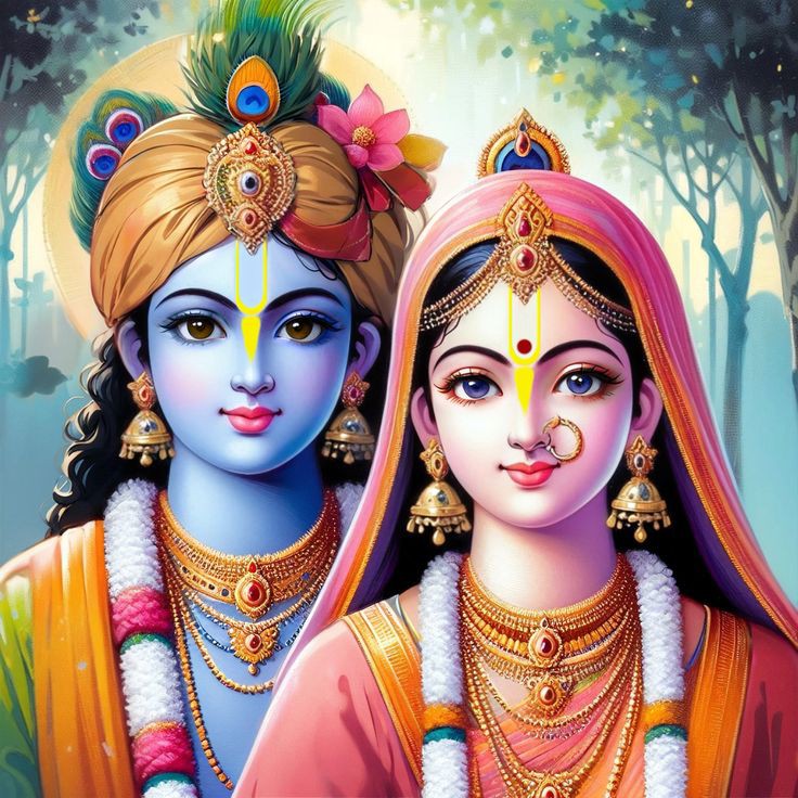 Radha Krishna Love Images