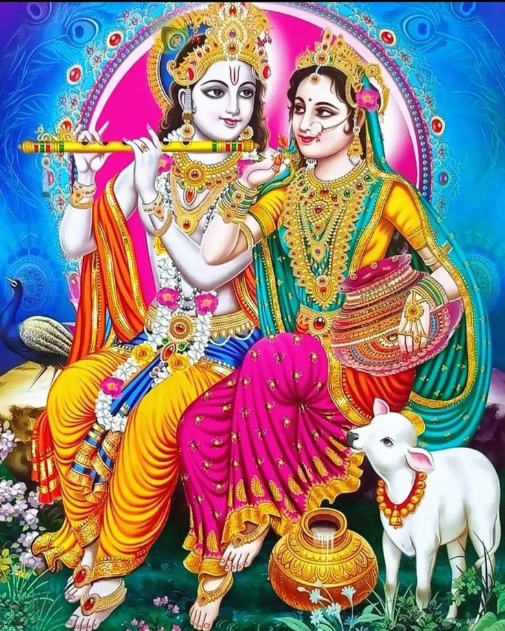 Radha Krishna Love Images
