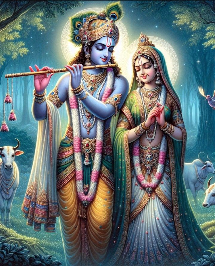 Radha Krishna Love Images