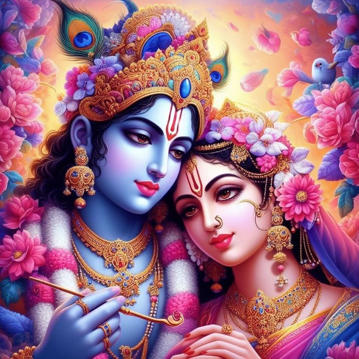 Radha Krishna Love Images