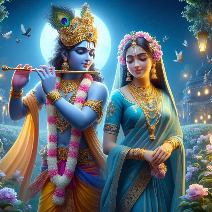 Radha Krishna Love Images