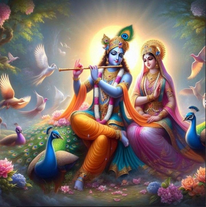 Radha Krishna Love Images