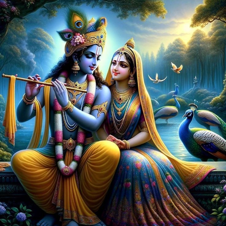 Radha Krishna Love Images
