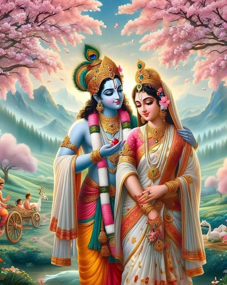 Radha Krishna Love Images
