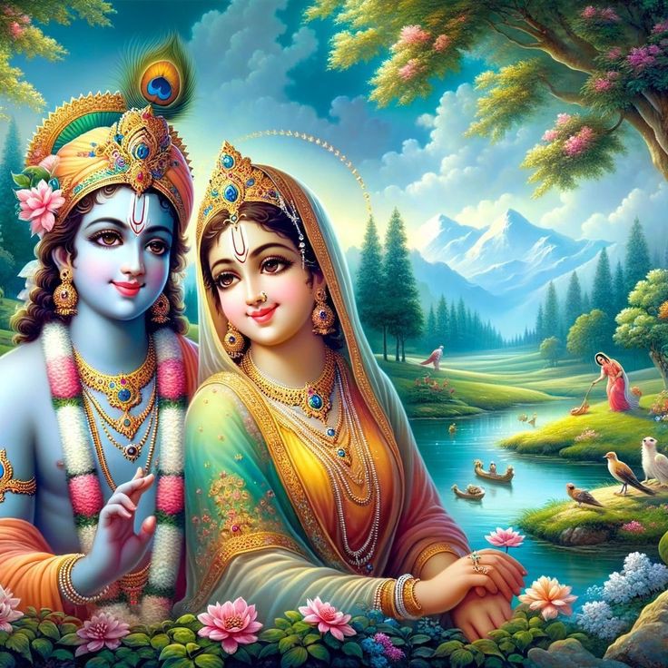 Radha Krishna Love Images