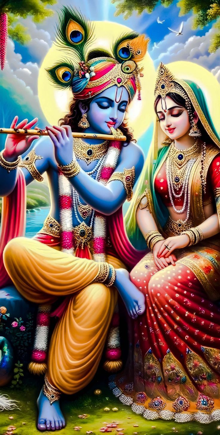 Radha Krishna Love Images