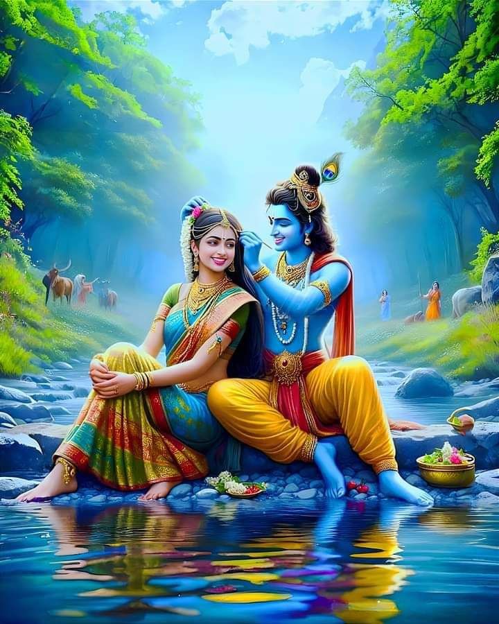 Romantic Radha Krishna Images