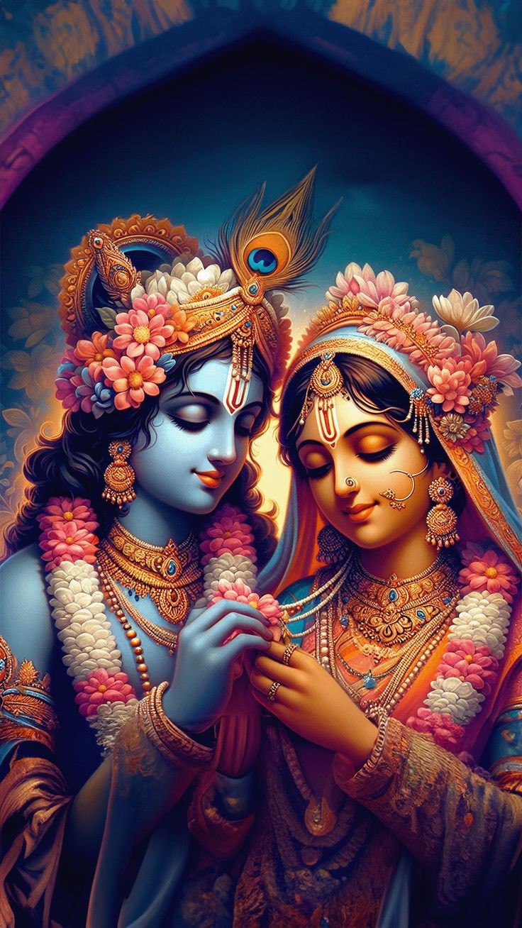 Romantic Radha Krishna Images