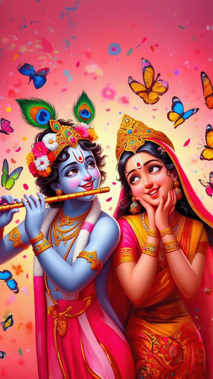 Romantic Radha Krishna Images