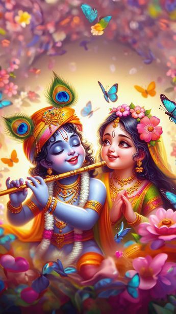 Romantic Radha Krishna Images