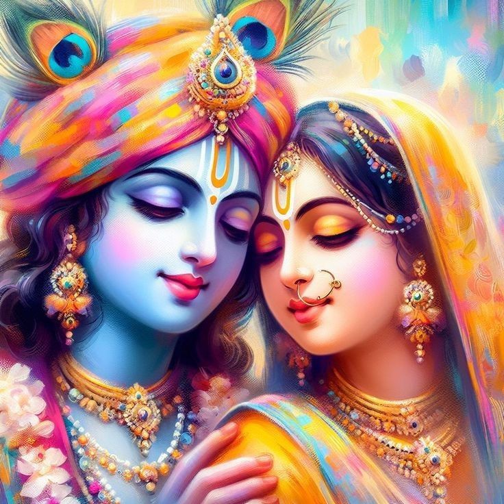 Romantic Radha Krishna Images