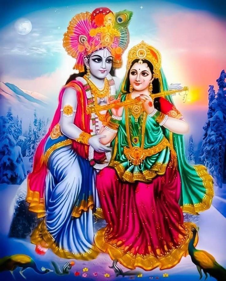 Romantic Radha Krishna Images