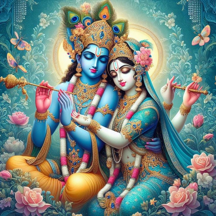 Romantic Radha Krishna Images