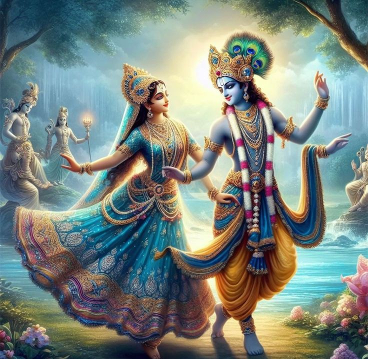 Romantic Radha Krishna Images