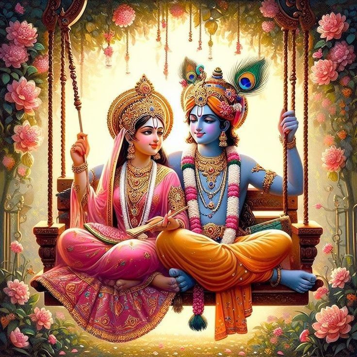 Romantic Radha Krishna Images