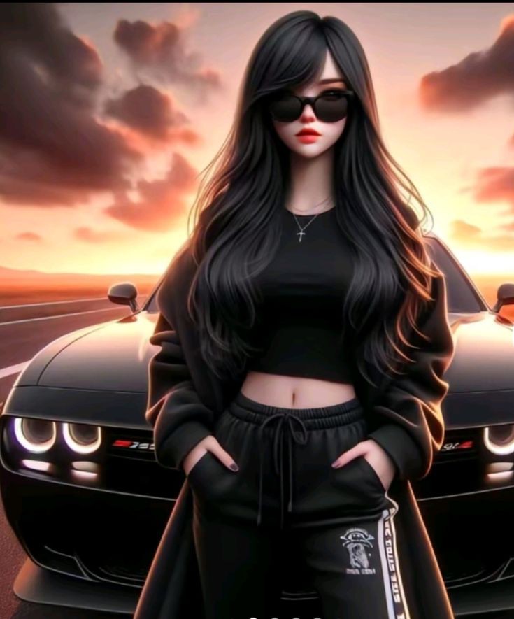 Cartoon Girl DP Pic