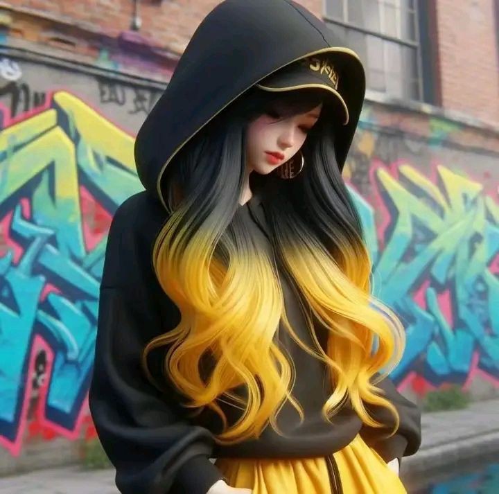 Cartoon Girl DP Pic