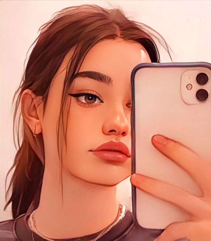 Cartoon Girl DP Pic