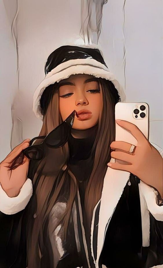 Cartoon Girl DP Pic