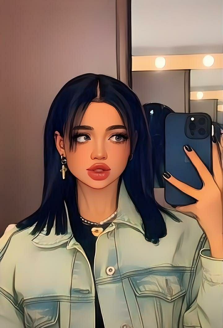 Cartoon Girl DP Pic