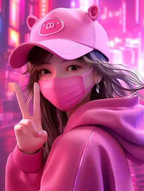 Cartoon Girl DP Pic