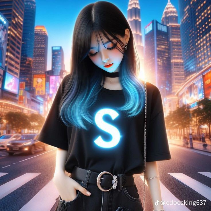 Cartoon Girl DP