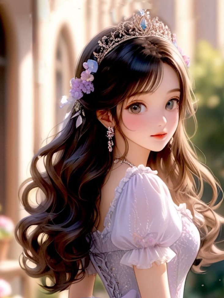 Cartoon Girl DP