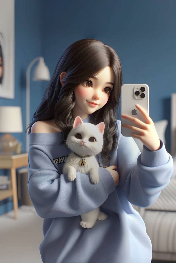 Cartoon Girl DP