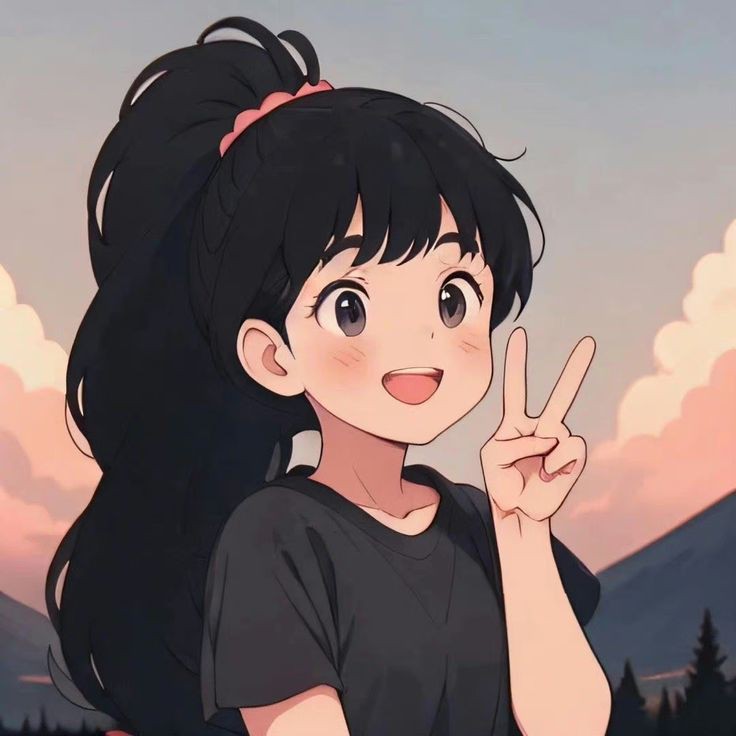 Cartoon Girl DP