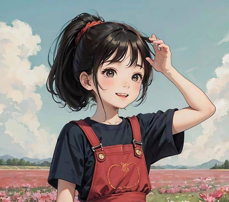 Cartoon Girl DP