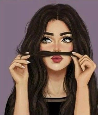 Cartoon Girl DP