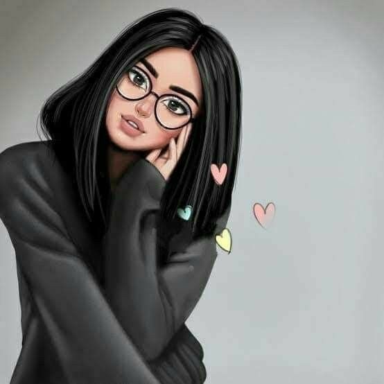 Cartoon Girl DP