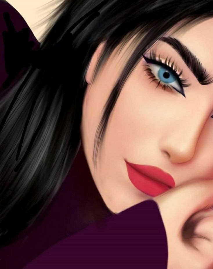 Cartoon Girl DP