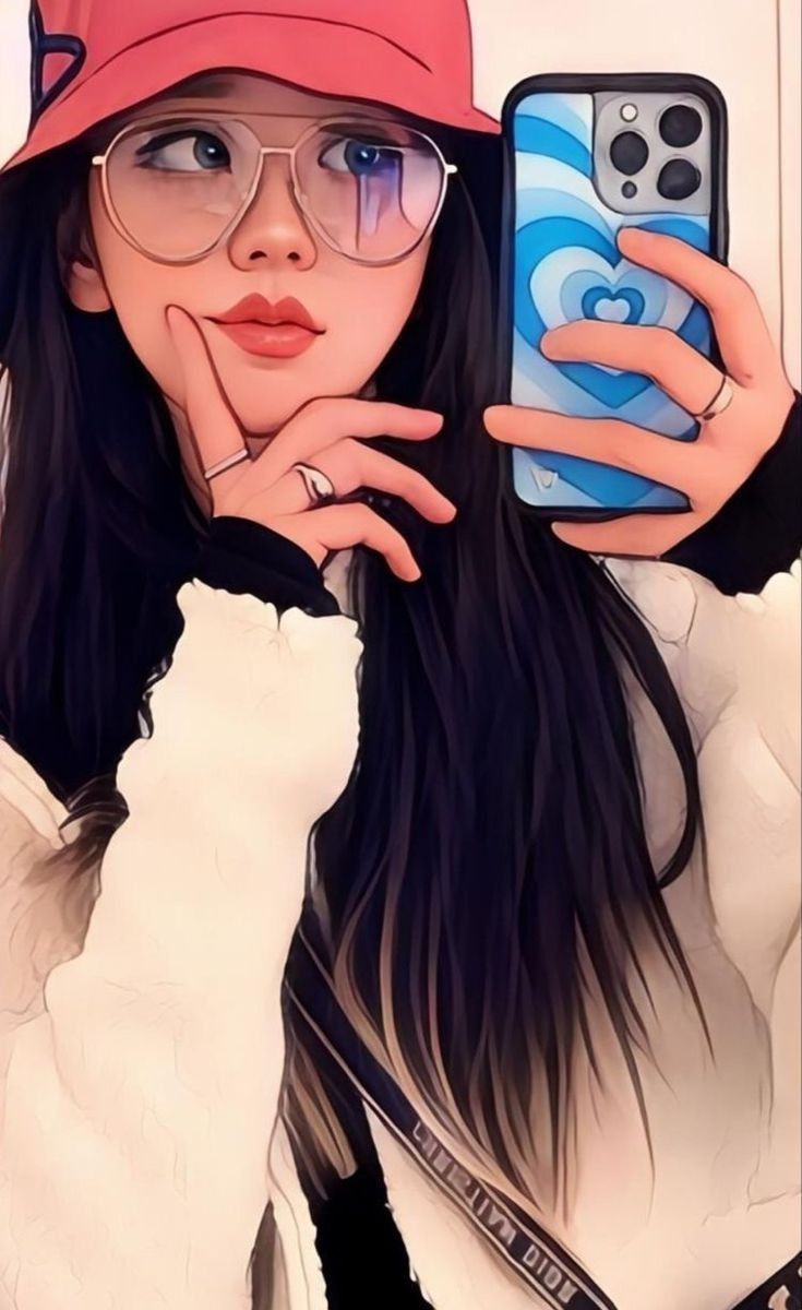 Cartoon Girl DP
