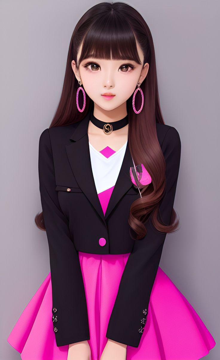 Cartoon Girl DP