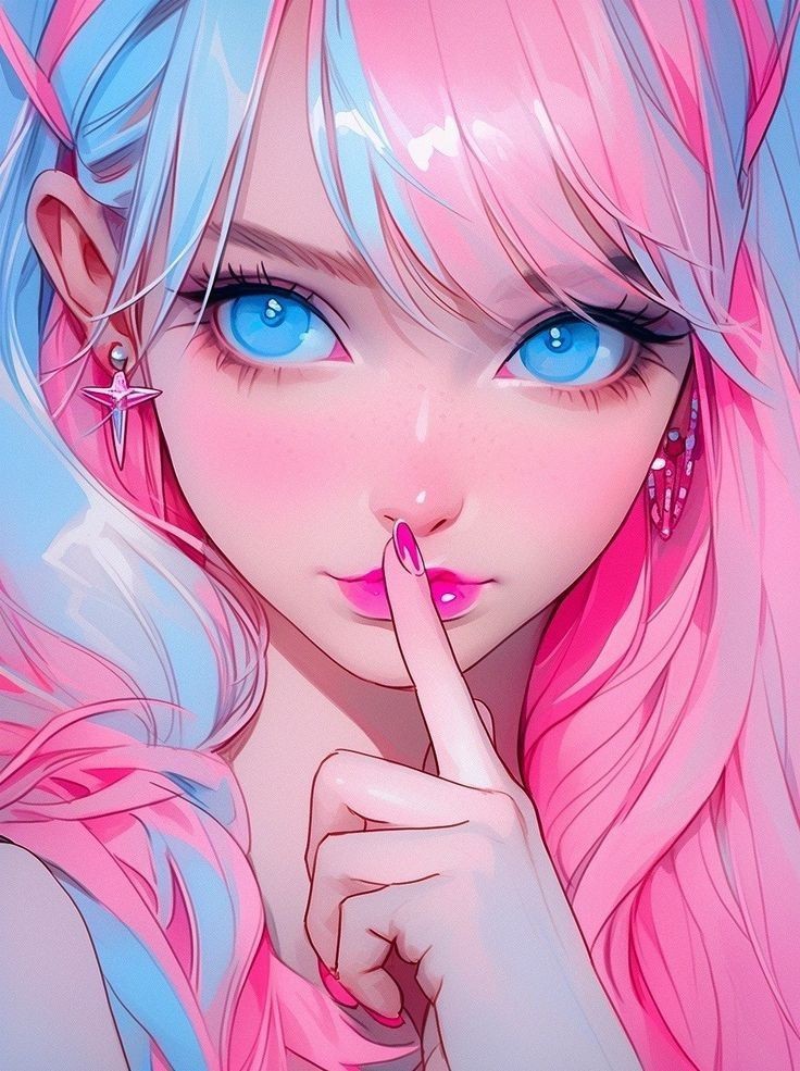 Cartoon Girl DP
