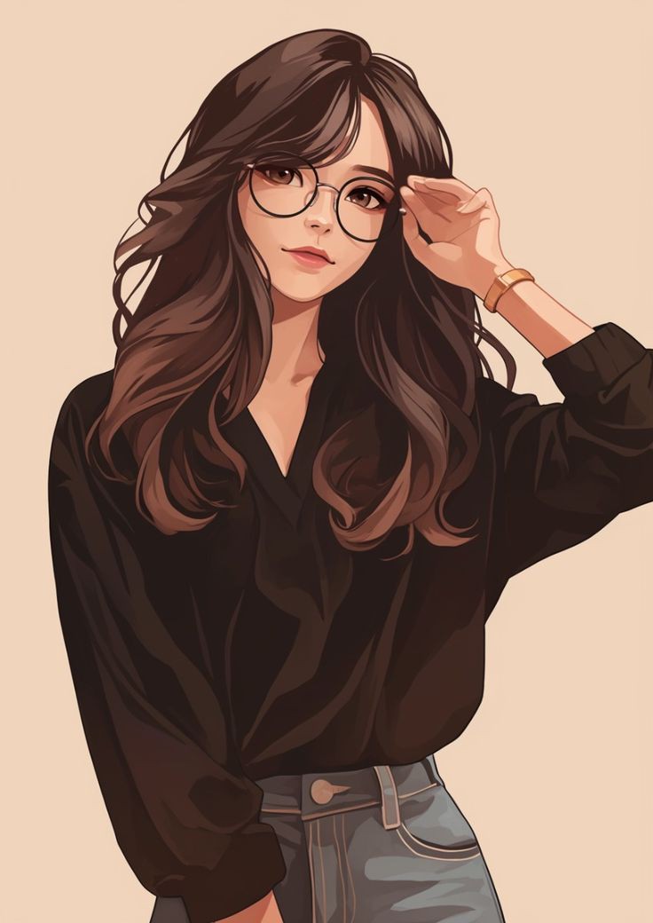 Cartoon Girl DP