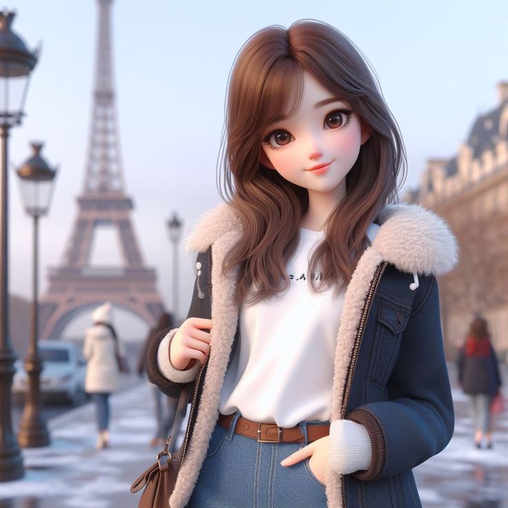 Cartoon Girl DP