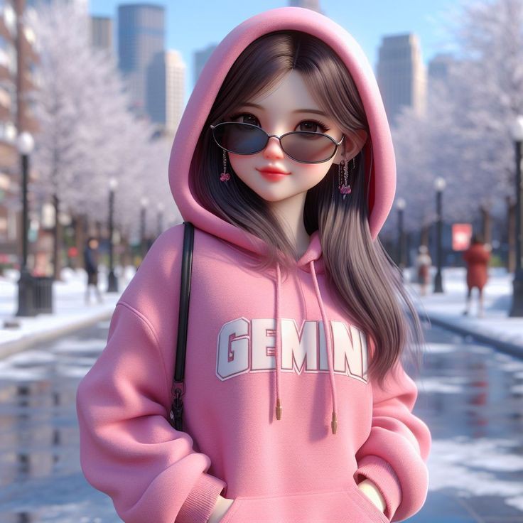 Cartoon Girl DP