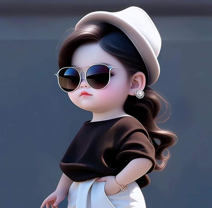 Cartoon Girl DP