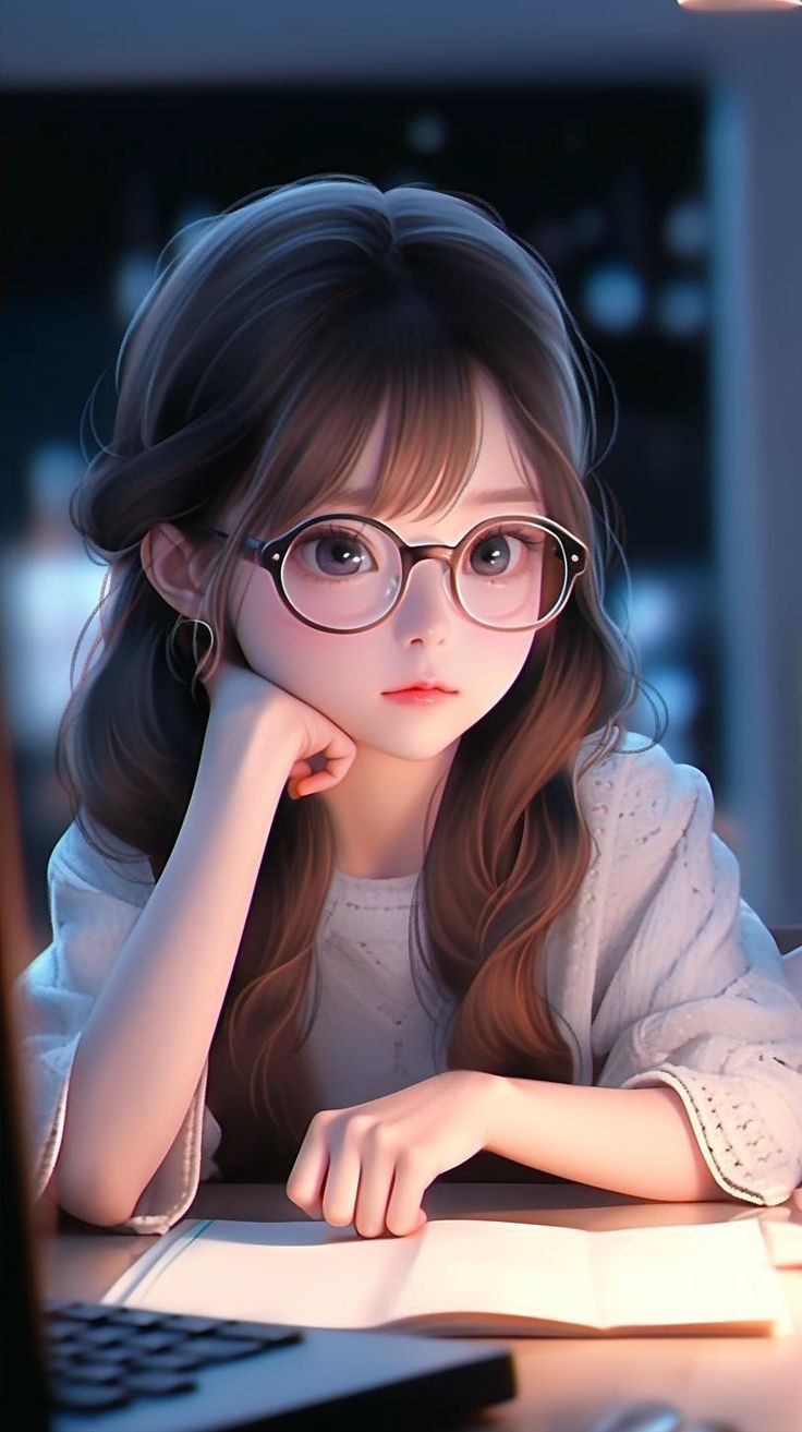 Cartoon Girl DP