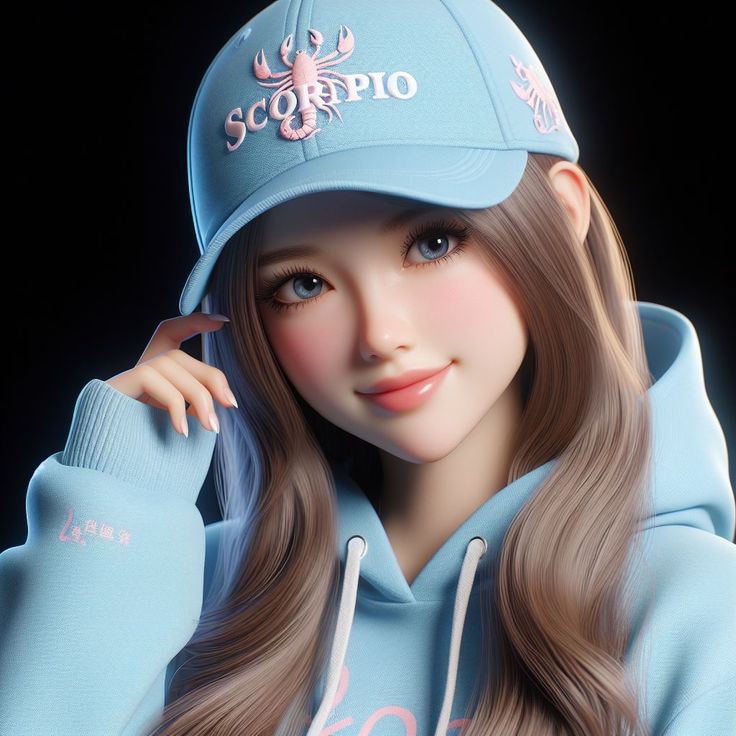 Cartoon Girl DP