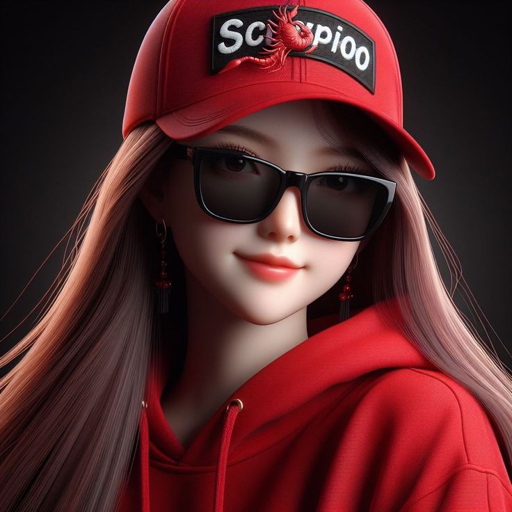 Cartoon Girl DP