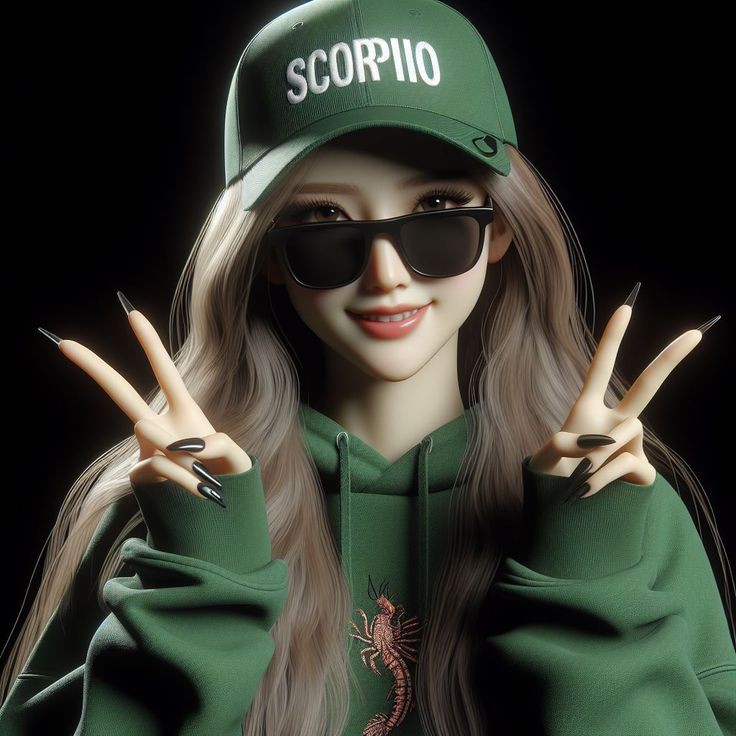 Cartoon Girl DP