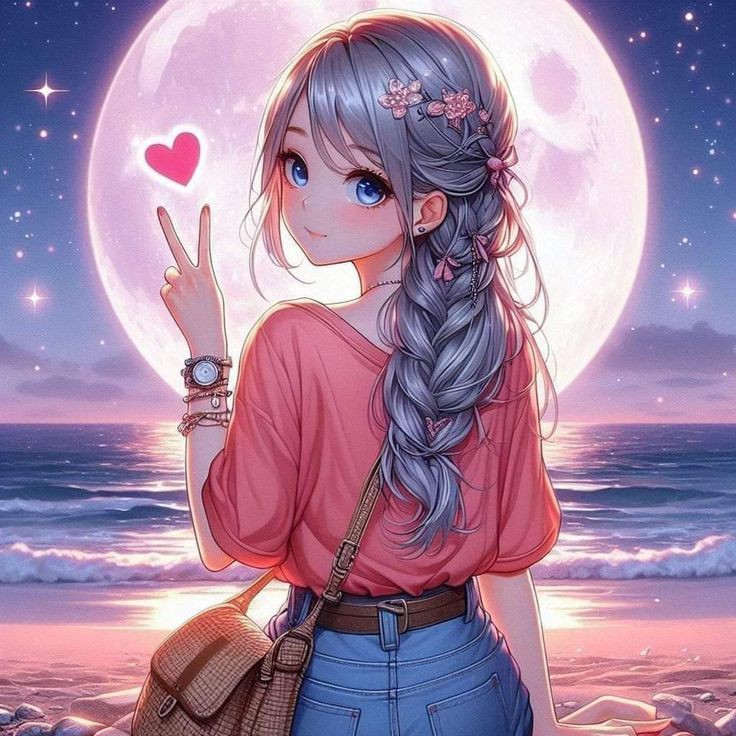 Cartoon Girl DP