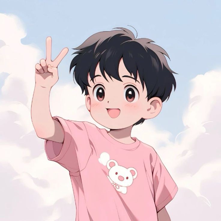 Cute Cartoon Boy DP