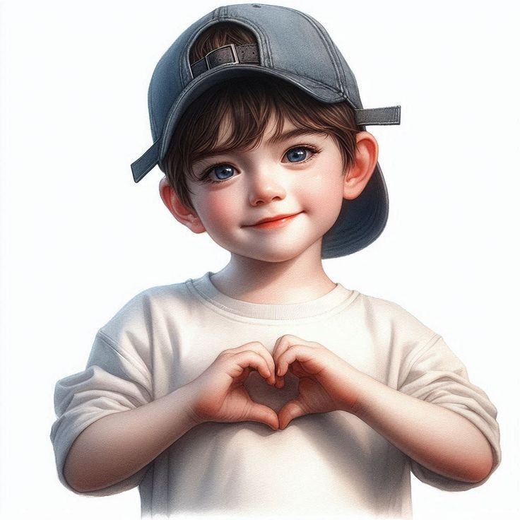 Cute Cartoon Boy DP