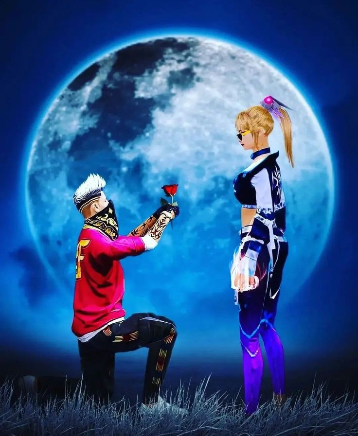Free Fire Love Photos