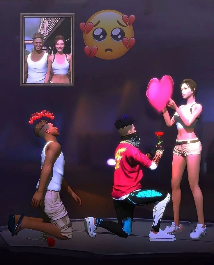 Free Fire Love Photos