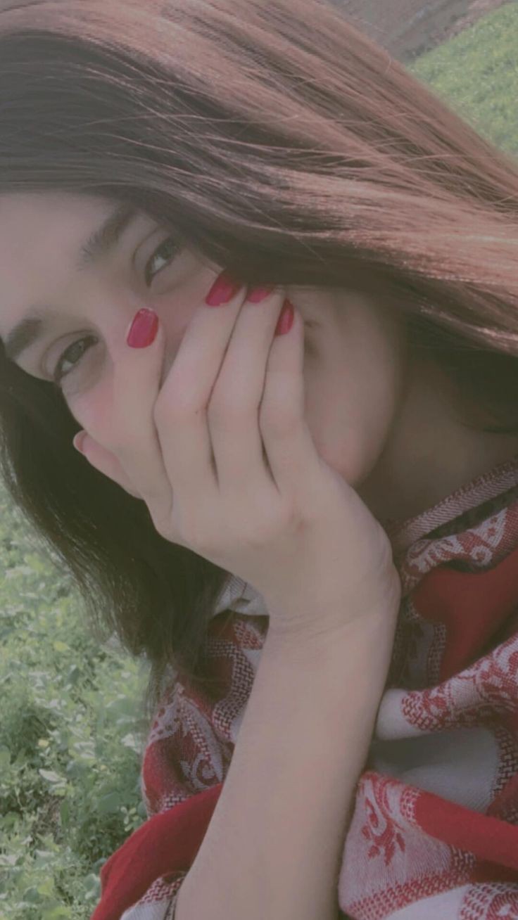 Hidden Face Girl Pic